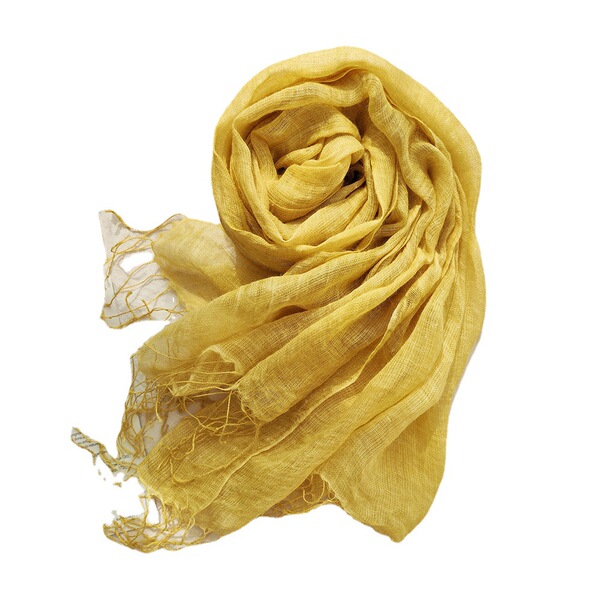 Japanese retro summer solid scarf