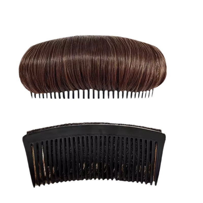 Pein de cabello de almohadilla craneal alta pieza de cabello invisible peine de cabello inserción de peluca suelta artefacto de cabeza femenino posterior del cerebro pein de cabello almohadilla de cabello peine de cabello