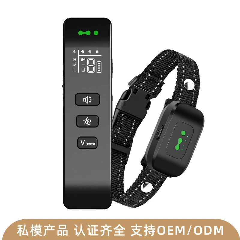 Устройство для дрессировки собак с дистанционным управлением Amazon [Новое предложение] – без электрошока, умный контроль лая, водонепроницаемый ошейник для дрессировки животных