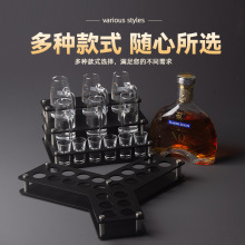 夜场KTV亚克力字母杯架造型LOGO杯架孔径子弹杯架异形架派对