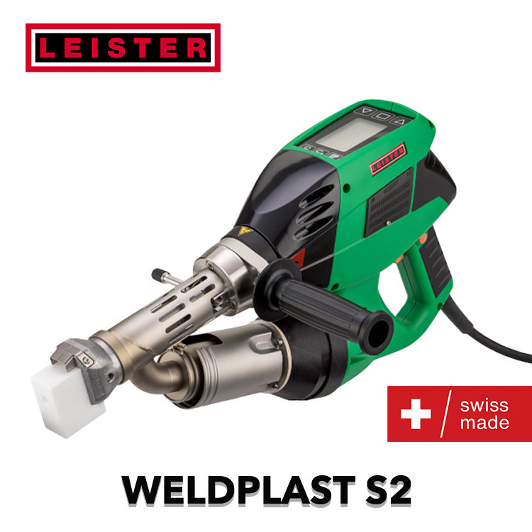 Leister Pe/Pp High-Efficiency Manual Extrusion Welding Gun 3.2Kg/H Industrial Grade Anti-Corrosion Groove Body Welding Gun