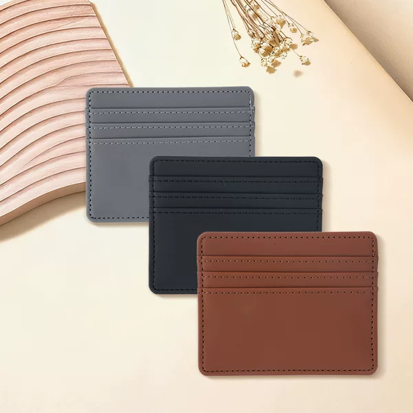 Cross-Border Export Bsci Manufacturer in Stock Multi-Card Slot Large-Capacity Card Holder Card Holder Small Card Holder Wallet Wholesale Custom Logo