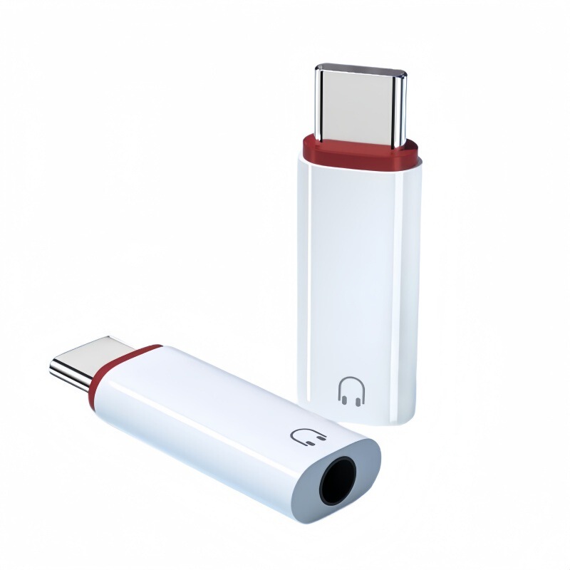 3.5mm to type-c Headset Audio Adapter tpc Converter Digital Decoding for Huawei Apple 15 3.5mm to type-c Headset Audio Adapter tpc Converter Digital Decoding for Huawei Apple 15