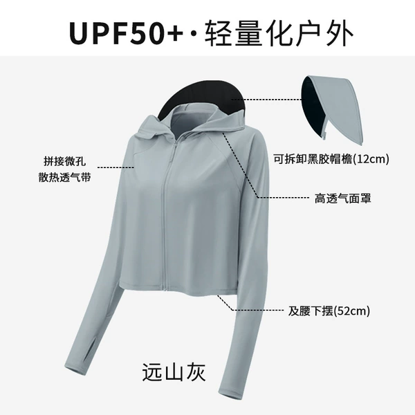 Disassembly brim-Yuanshan ash (send UPF50+test card)