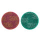 3M4 inch 5 inch scouring pad industrial back velvet round polishing vegetable melon wire wiping cloth derusting factory direct supply