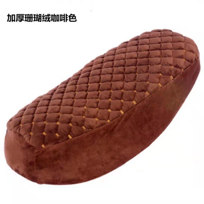 Warm Seat Cushion Cover Autumn – Motorcycle cushion - brown-large