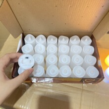 led电子蜡烛电子蜡烛灯波浪口创意生日派对装饰 万圣节蜡烛灯批发