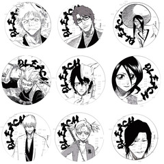 動漫馬口鐵胸章黑崎一護露琪亞市丸銀漫畫系列吧唧藍染徽章