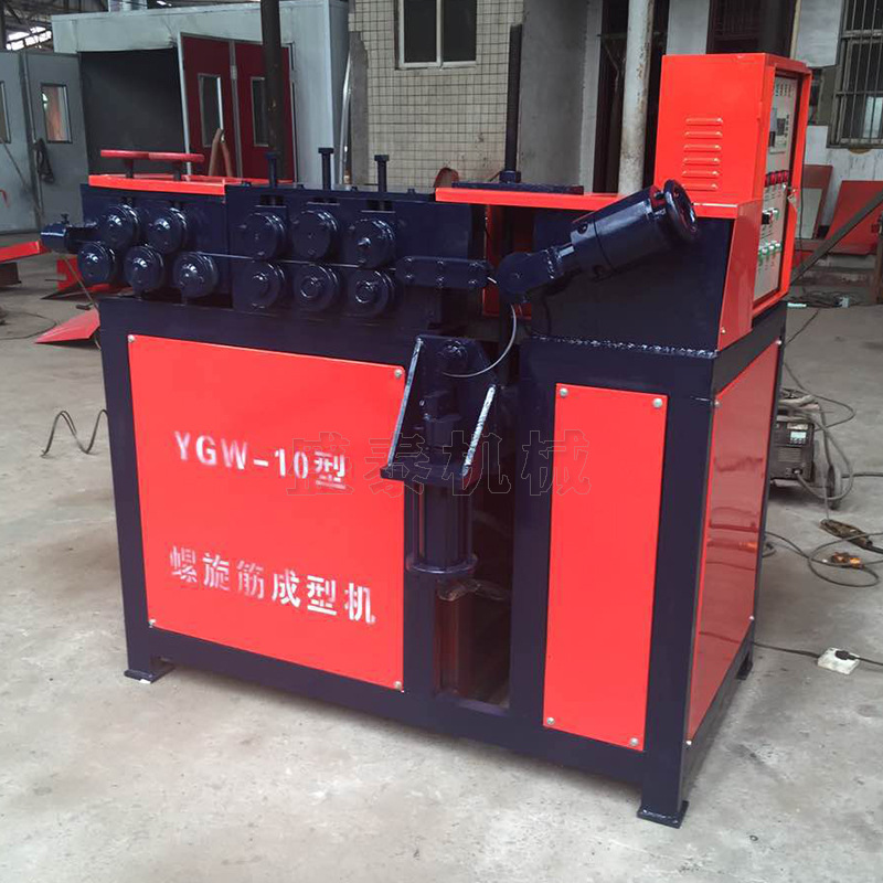 液压螺旋筋成型机弹簧筋成型机液压数控螺旋筋加工机旋筋成型设备