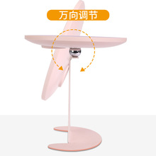 高清美妆镜台灯 台式梳妆镜子金属三色补光智能led化妆镜厂家批发