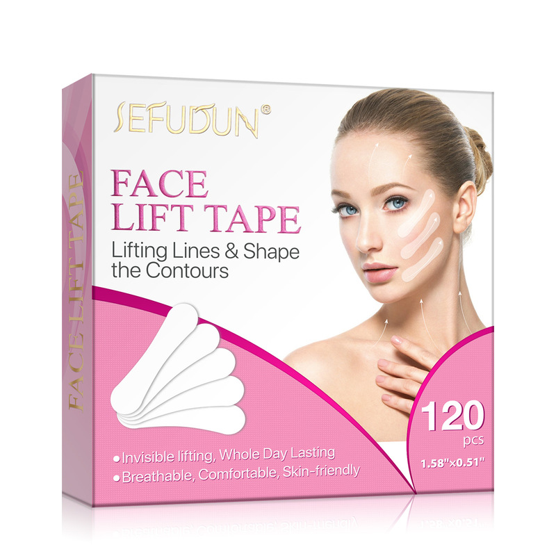 Sefudunクロスボーダー顔v顔貼りつや消しステルスティップあごタイトタイトフィットヒートface paste|undefined