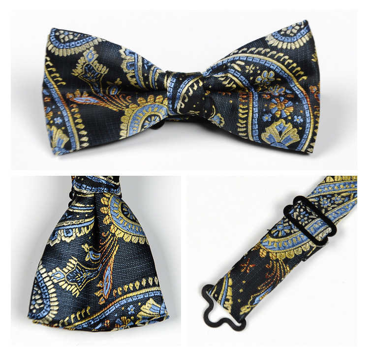 Driedelige set met nieuwe mode-strikken voor heren_voghion.com