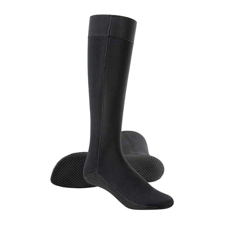 Calzini da snorkeling impermeabili di alta qualità, taglia M, tubo lungo da 3 mm, resistenti al caldo e al freddo, antiscivolo, per la spiaggia e le immersioni._voghion.com