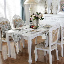 桌旗欧式高档奢华布艺茶几电视柜美式乡村复古餐桌布长条定制