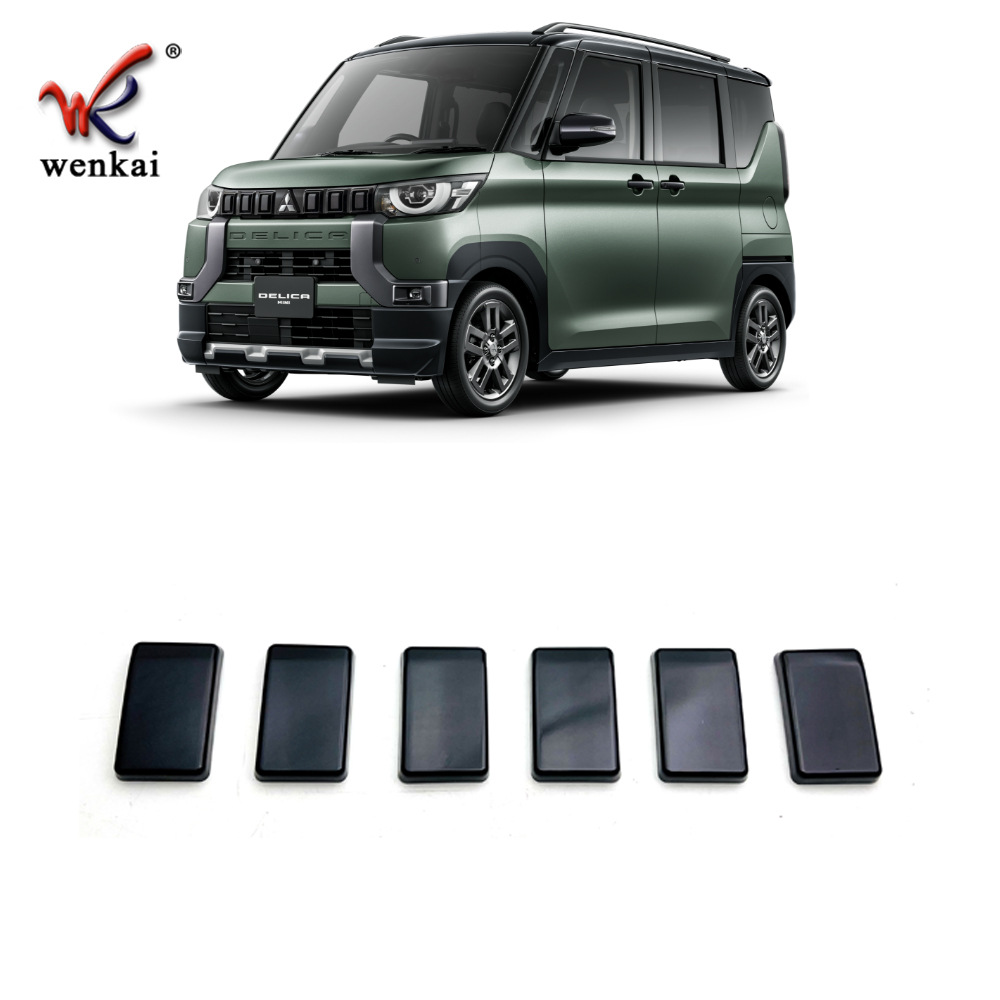 Adecuado para Mitsubishi 23 delica mini Frontal Medio malla modificación galvanoplastia TRIM rejilla frontal marco decorativo especial