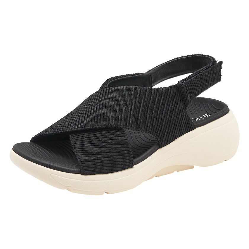 398-6 en stock 2024 nuevas sandalias de plataforma ligera antideslizante cómodo casual deportes Velcro MD zapatos de mujer
