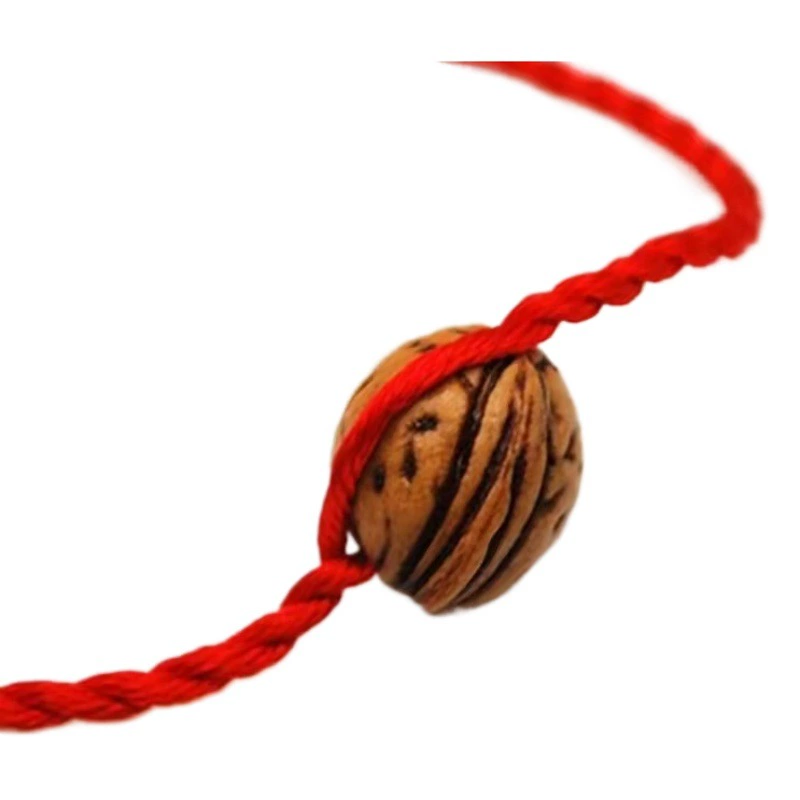 Производители персиковых корзин оптом 2 юаня магазин в этом году Ping An Yiwu персик орех красный веревочный браслет орех красный веревочный тканый браслет