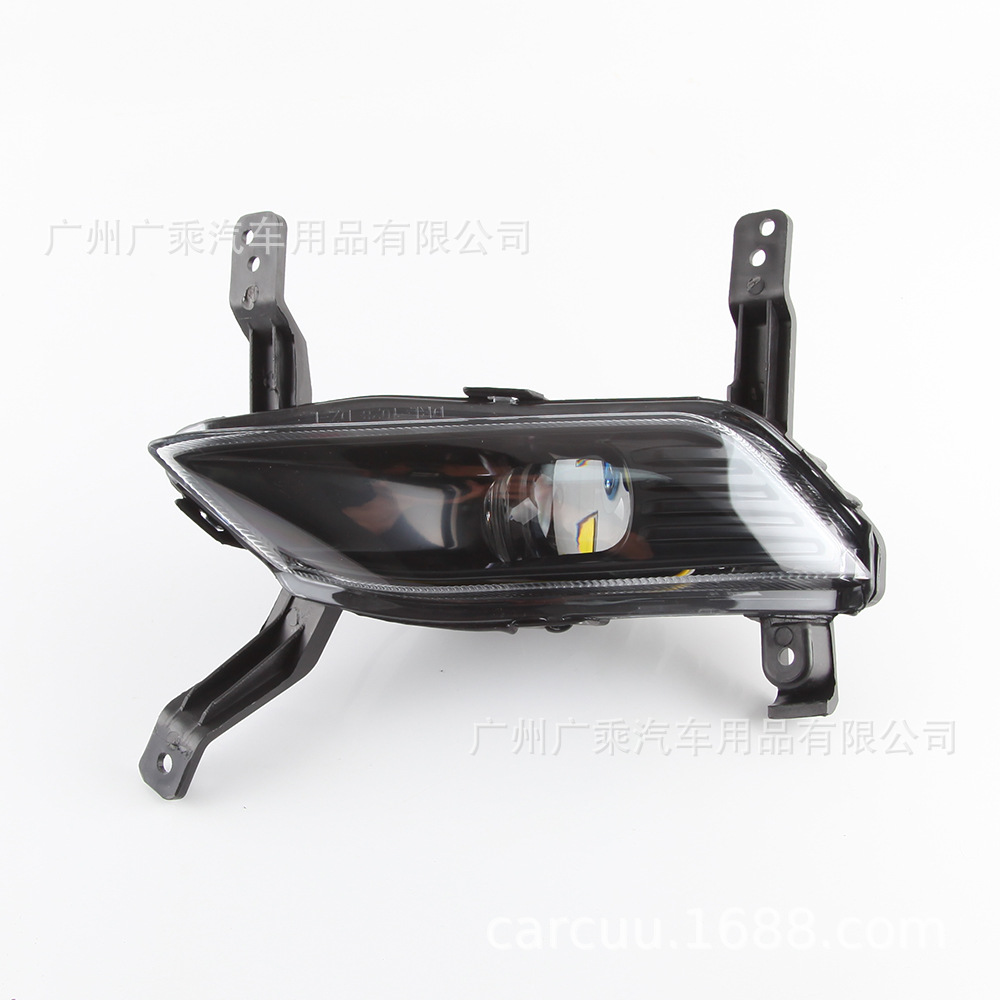 Aplicable a 19 IX45 luces de circulación diurna nueva Shengda LED luces de circulación diurna 20 IX45 luces de circulación diurna luces antiniebla