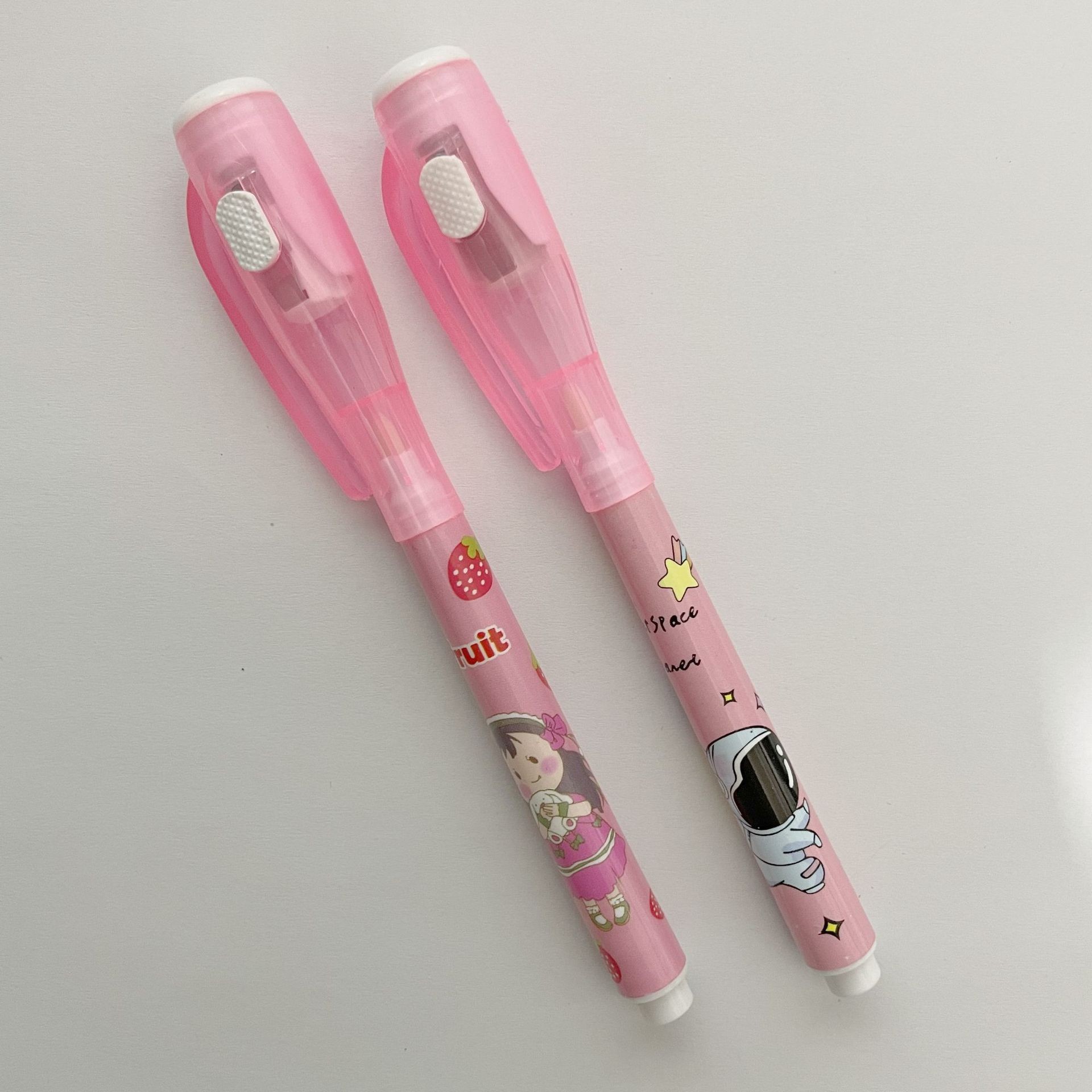 Pen de resaltador invisible lápiz de escritura mágica multifuncional pen de luz invisible ultravioleta papelería interesante al por mayor