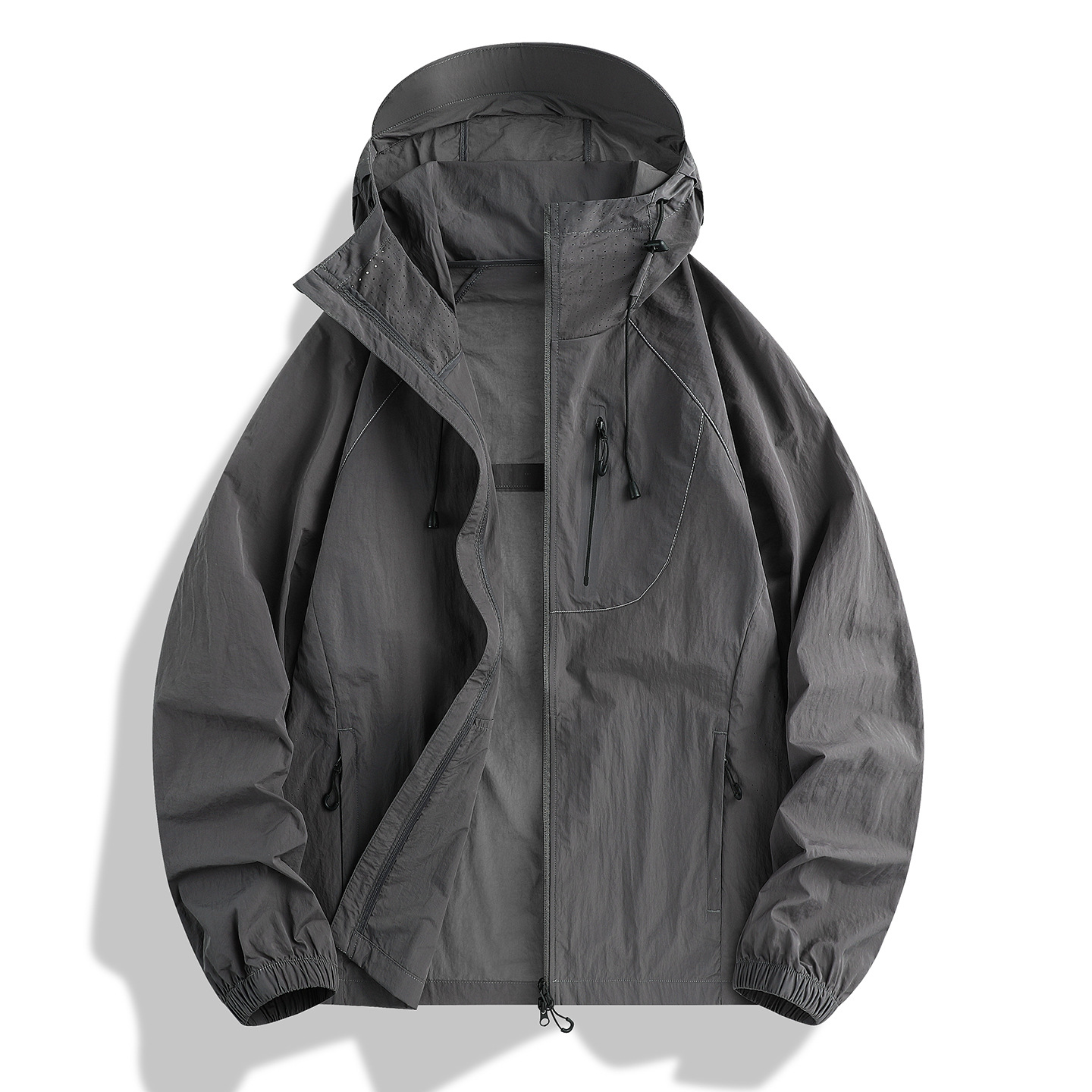 2026 Summer New Sunscreen Clothing Men's Quick-drying Jacket Cold And Breathable High-power UV-proof Skin Clothing_voghion.com
