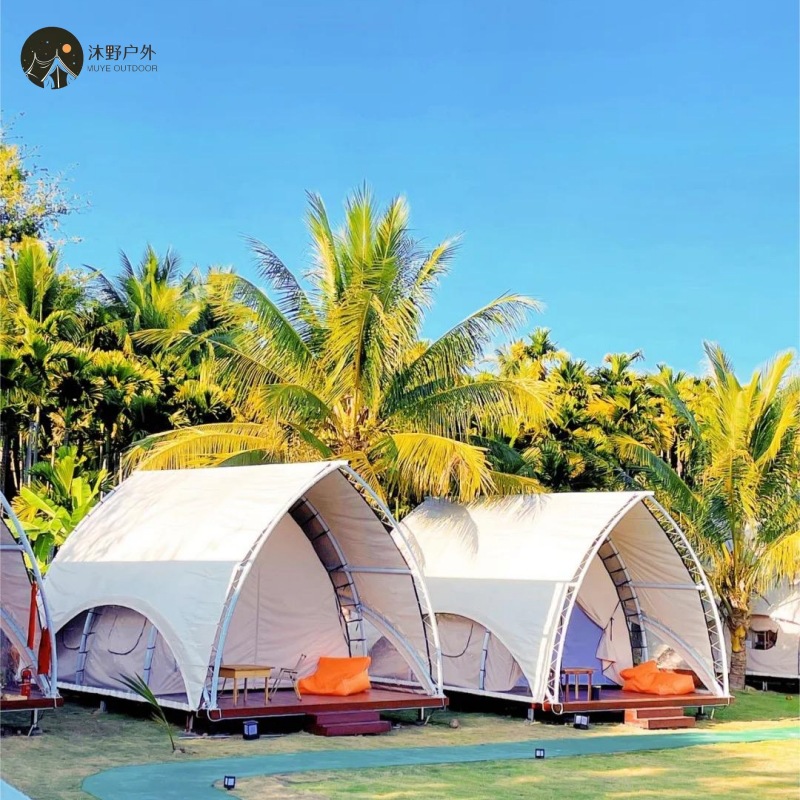 Muye acampar al aire libre gran camping techo vela tienda Hotel Scenic Area campamento tienda de campaña fabricante