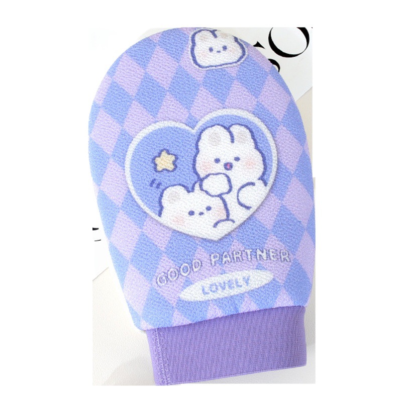 Toalla de baño de doble capa engrosada para hombres y mujeres sala de baño frotamiento de barro gris limpieza gris Baño Paño de baño descontaminación doméstica espalda frotando guantes