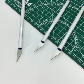 加工定制蓝芯铝合金刀柄手持刻刀手工剪纸学生手账雕花金属雕刻刀