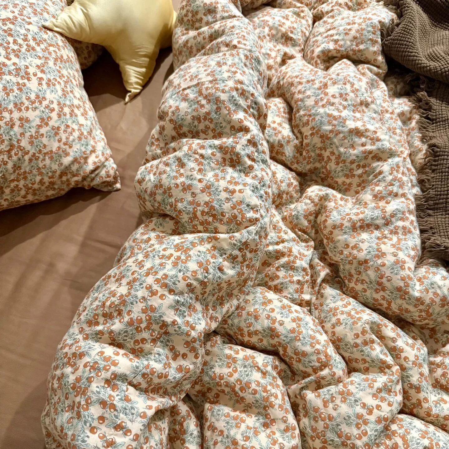 Cotton double-layer gauze fresh duvet cover