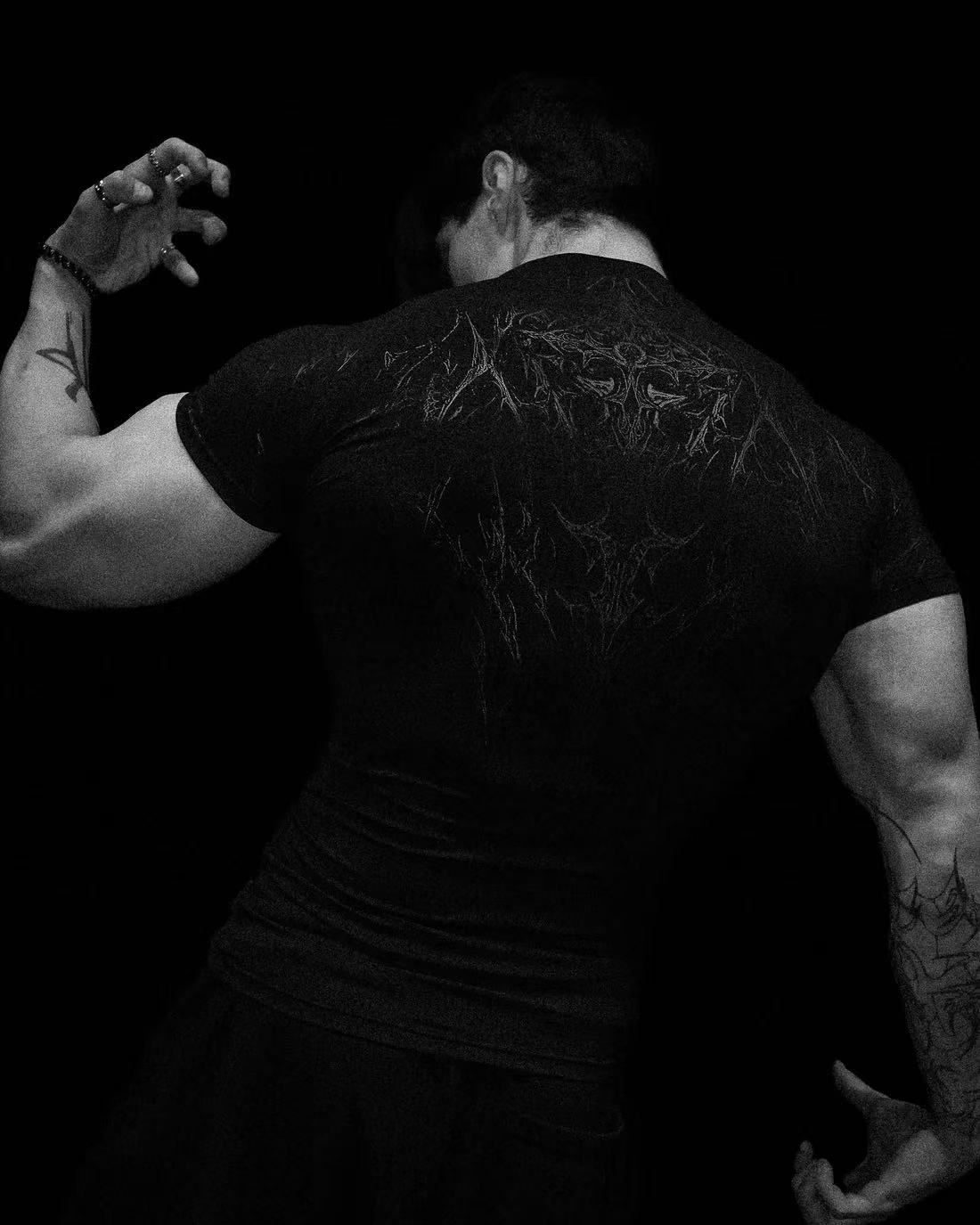 Black---black printing