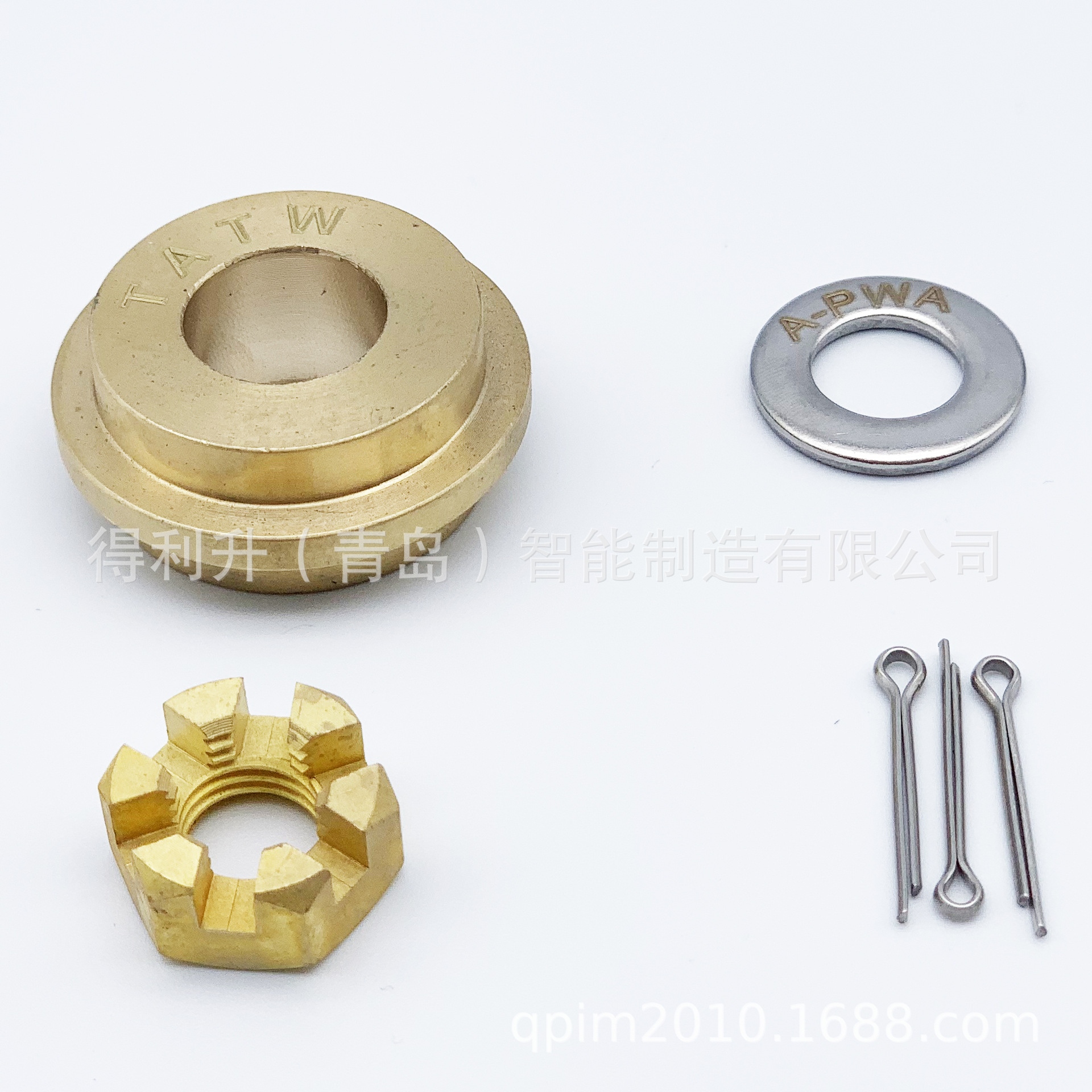POLASTORM船用螺旋桨安装用垫片螺母组件适配东发TOHATSU 9-140HP
