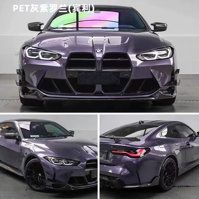 Series Ppf Paint Protection Film — Auto Color Change Film - pet-gray-violet-bentley-152m-17m