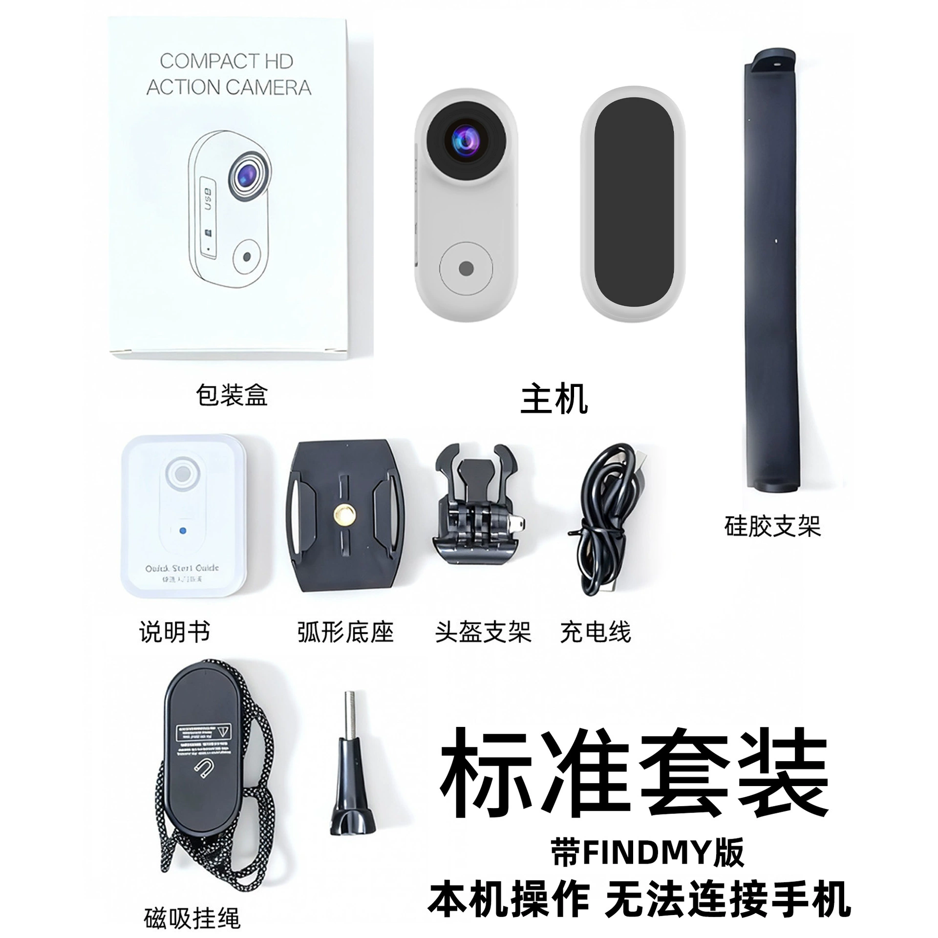 Travel camera, small videocamera, choker, recorder
