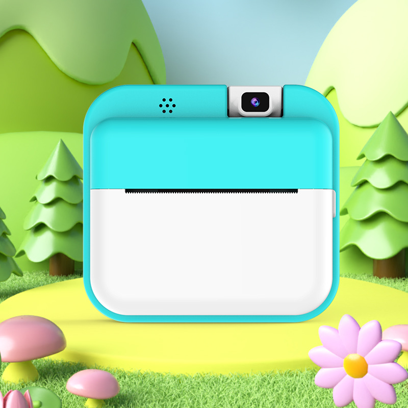 Comercio exterior cámara infantil fotocamera de impresión de dibujos animados lindos HD fotocamera antes y después de la foto personalizada