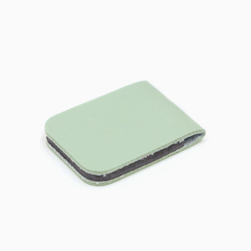 現品品8 * 3cm角型革マグネットしおりDIY本読書追跡本挟み強磁力マグネット財布|undefined