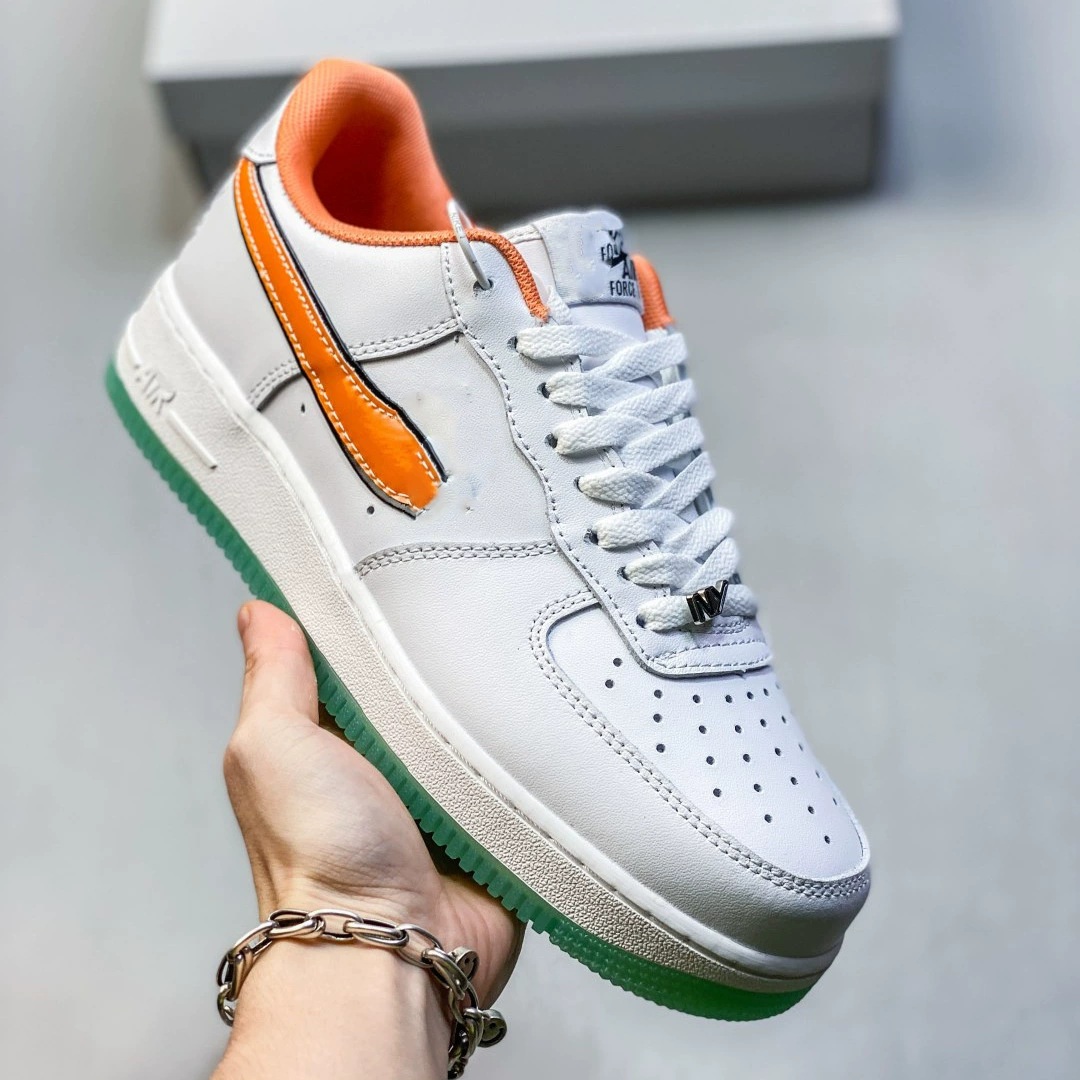 Nike Air Force 1, кроссовки на платформе, высокая универсальная скейтбордная обувь для отдыха, обувь