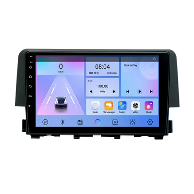 Suitable for Honda New Civic Android Navigation Car Gps All-In-One Machine Civic Car Reversing Image (DVD Navigation) - official-standard-configuration-264g-reversing-rear-view