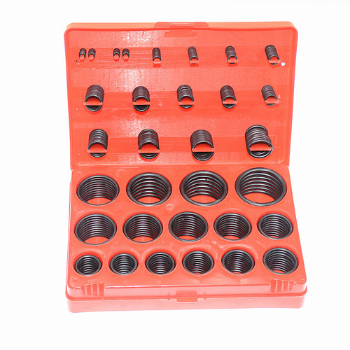 Automotive air conditioning sealing rubber ring O-ring O-type high temperature and high pressure resistance large box fluorine rubber gasket repair box auto repair