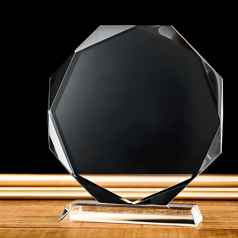 Cross-Border Wholesale Crystal Ornaments Trophy White Embryo Supplies Wholesale Crystal Ornaments Crystal Crafts Blank Glass