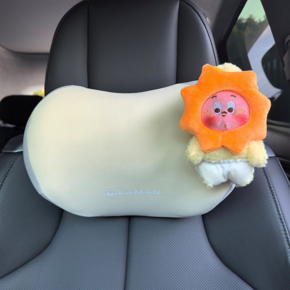 2026 New Model Car Headrest Memory Foam Car Seat Neck Pillow Cute Car Neck Support Pillow