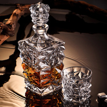 威士忌酒杯创意鸡尾洋酒杯子喝白兰地欧式玻璃家用啤酒杯红酒酒具
