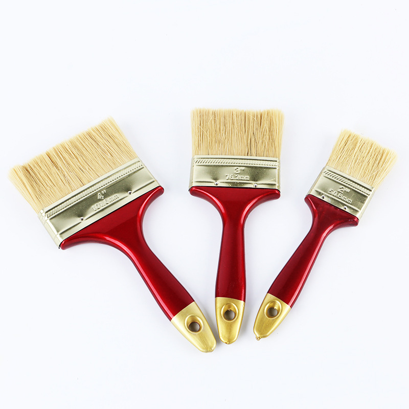 Suministro directo de comercio exterior Bethel mango de pintura cepillo de pintura Cepillo de Doble mango de color cepillo de pintura cepillo decorativo