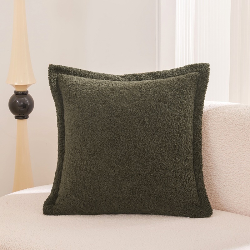 Almohada de peluche estilo Instagram de moda, linda almohada larga, almohada retorcible para sofá de sala de estar, cojín de dormitorio, almohada anudada.