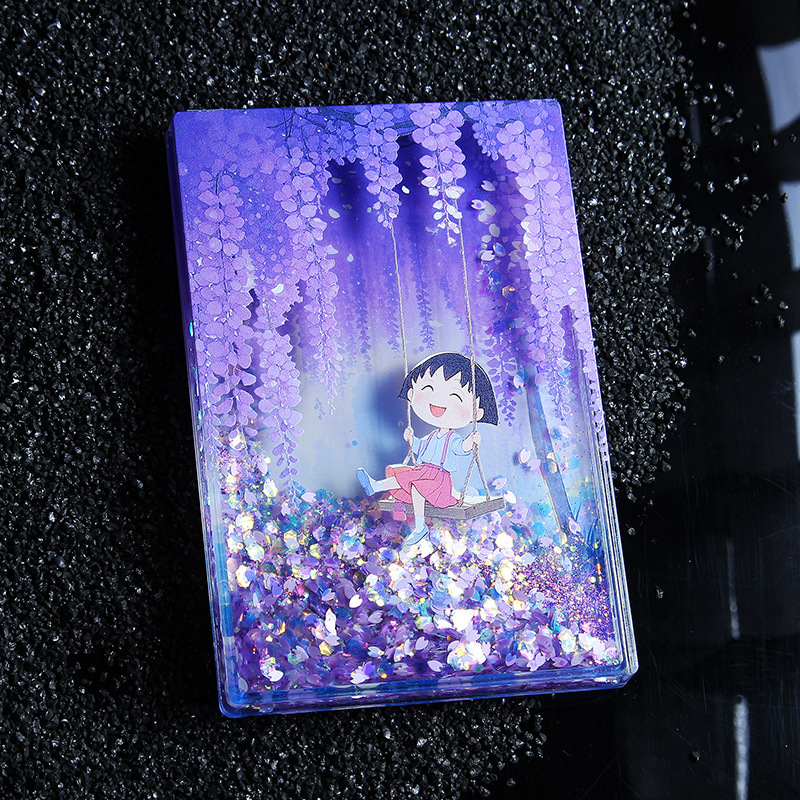 新しいクレヨンしんちゃん流砂冷蔵庫ステッカー漫画アニメーションパーソナライズされたクリエイティブ高価値アクリル磁気装飾ステッカー|undefined