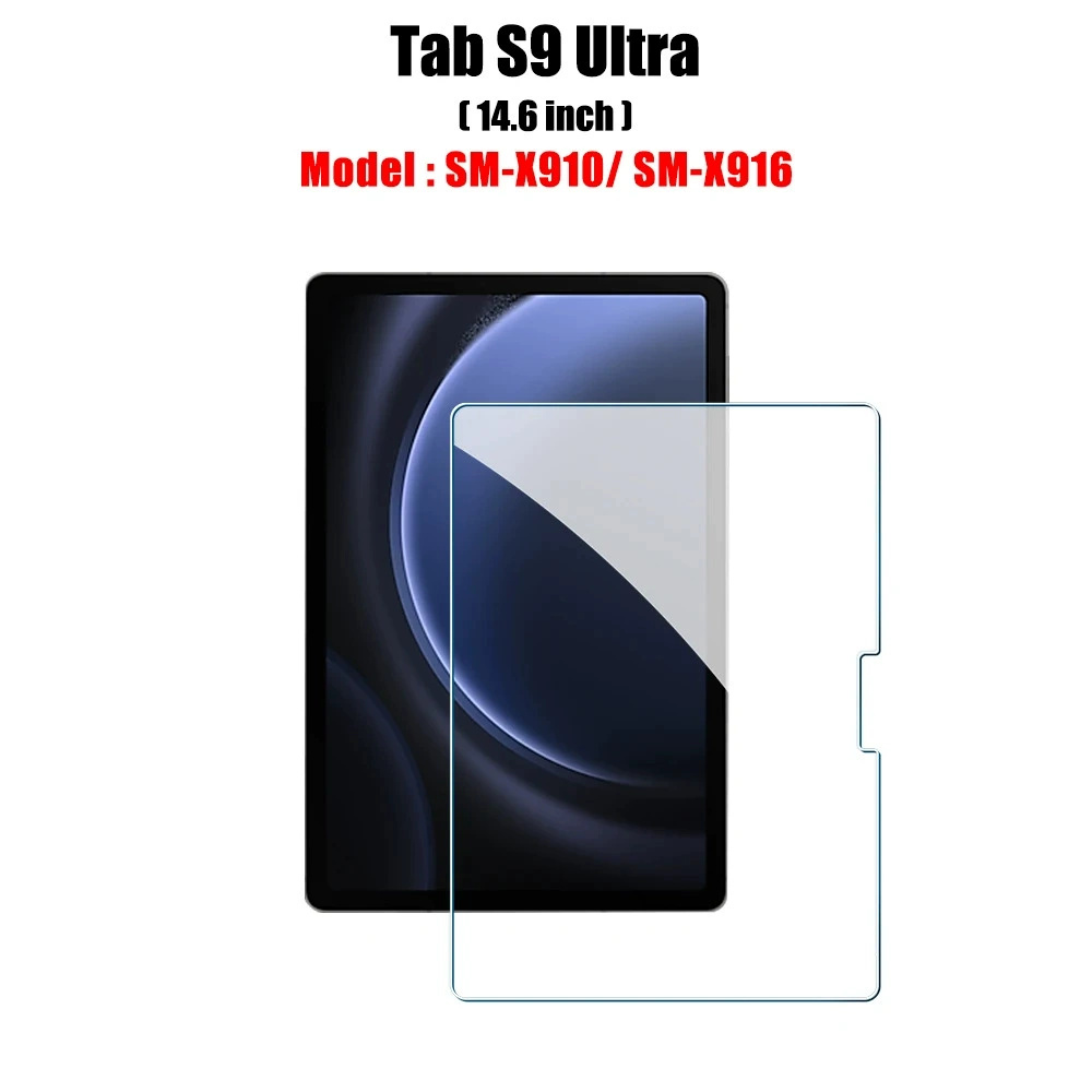 Подходит для серии Samsung TAB A9 8.7-дюйма S6 S7 S8 S9Plus S9fe arc-edge планшет стальной пленкой