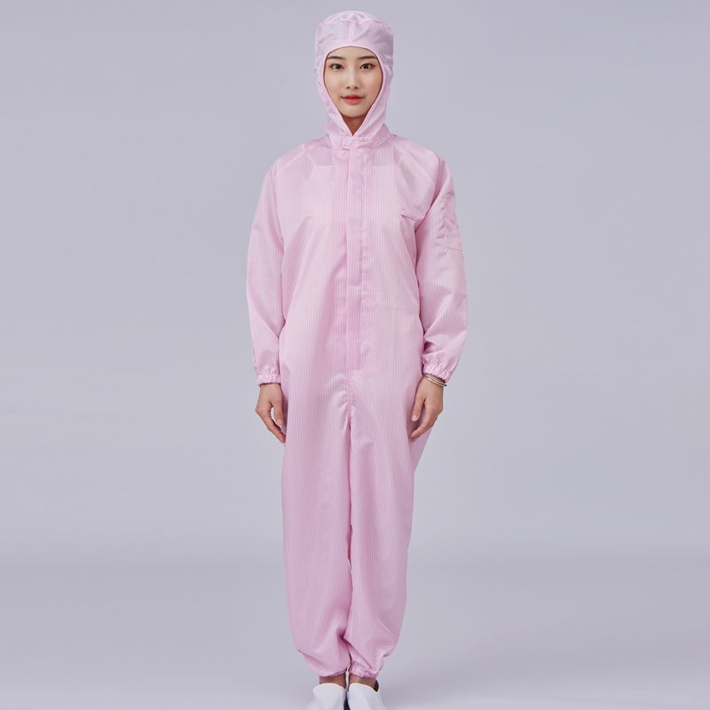 粉色 连帽 连体服