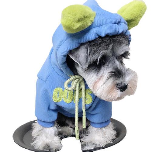 Dog clothes, sweatshirts, trendy autumn and winter clothes, thin Teddy Corgis, cats, small dogs and puppies, pet clothing