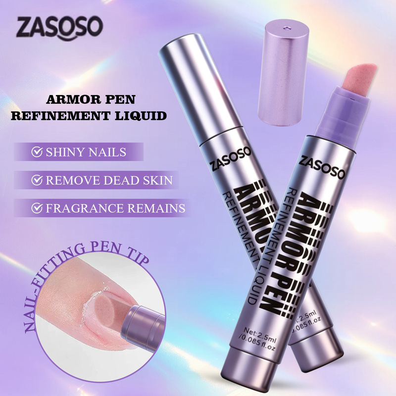 Zasoso Cross-Border Nail Care Essence Pen Deeply Moisturizes, Removes Hangnails, Exfoliates Dead Skin, Nail Oil, Cuticle Oil, Nourishing Pen