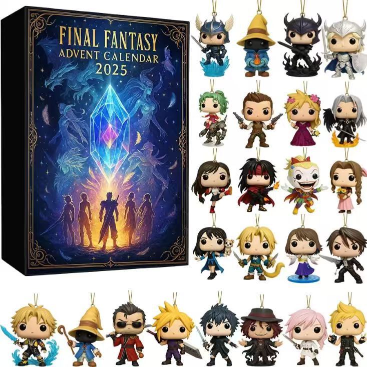 独立站新品速度与激情系列豪车降临节日盲盒圣诞树装饰亚克力挂件|undefined