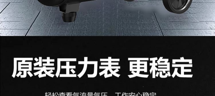 Oil-free silent air compressor, small 220v portable woodworking air pump, high-pressure air pump, practical air compressor
