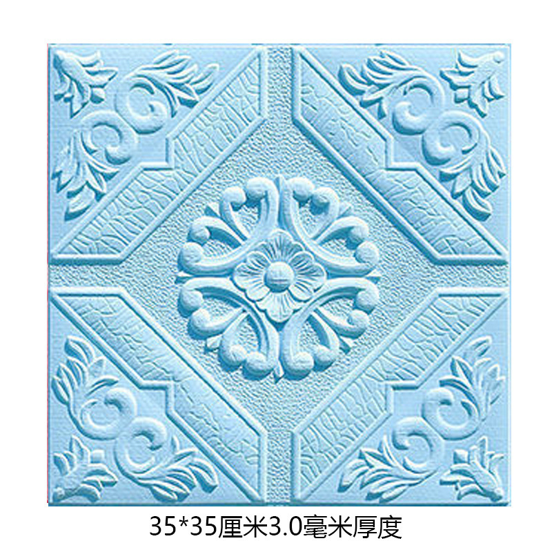 壁貼り3d立体質感自己粘着泡壁紙35*35 cm/70*70 cm対外貿易人気多色|undefined